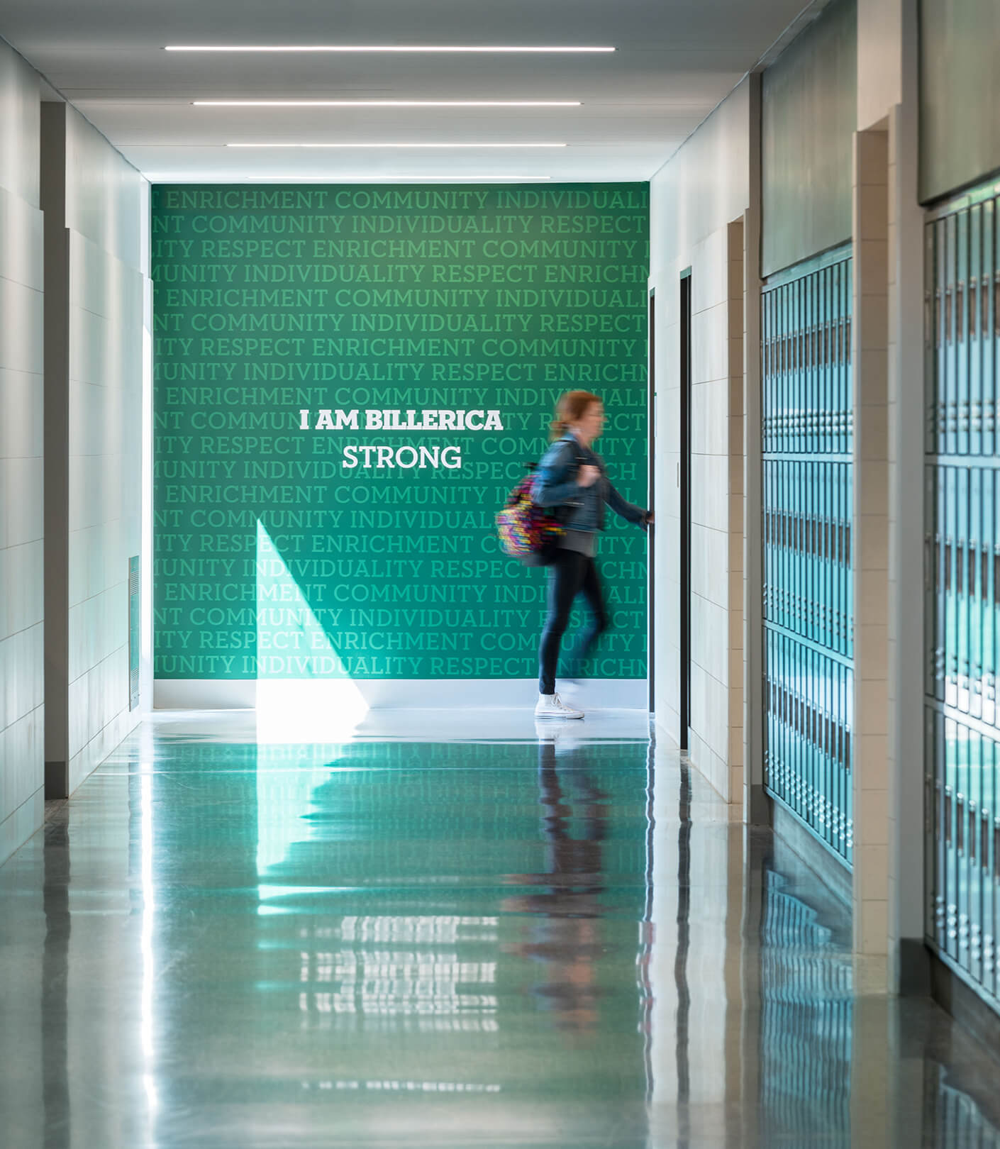 View of corridor with